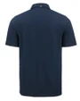 Navy Midshipmen Cutter & Buck Advantage Refresh Recycled Cotton-Blend Pique Mens Polo Liberty Navy Mannequin Back