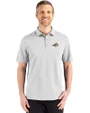 Montana State Bobcats Cutter & Buck Advantage Refresh Epic Confidence Recycled Mens Tri-Blend Pique Polo CONCRETE Front
