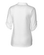 Alabama Crimson Tide Cutter & Buck Womens Elbow-Sleeve Thrive Polo White Mannequin Back