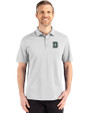 Dartmouth Big Green Cutter & Buck Advantage Refresh Epic Confidence Recycled Mens Tri-Blend Pique Polo CONCRETE Front