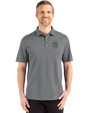 Dartmouth Big Green Cutter & Buck Advantage Refresh Epic Confidence Recycled Mens Tri-Blend Pique Polo Elemental Grey Front