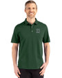Dartmouth Big Green Cutter & Buck Advantage Refresh Epic Confidence Recycled Mens Tri-Blend Pique Polo Hunter Green Front