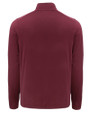 Bethune-Cookman Wildcats Cutter & Buck Coastline Epic Comfort Recycled Mens Quarter Zip Bordeaux Mannequin Back