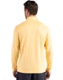 Bryant University Bulldogs Cutter & Buck Coastline Epic Comfort Recycled Mens Quarter Zip Desert Back