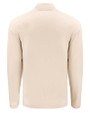 Illinois Fighting Illini College Vault Cutter & Buck Coastline Epic Comfort Recycled Mens Quarter Zip Wheat Mannequin Back