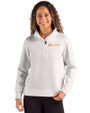 Tennessee Volunteers Alumni Cutter & Buck Roam Recycled Buttery-Soft Knit Womens Quarter Zip Pullover Solitaire Front