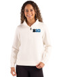 BIG 10 Conference Cutter & Buck Roam Epic Versatility Recycled Womens Quarter Zip Pullover Shell Front