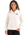 Illinois Fighting Illini Cutter & Buck Roam Epic Versatility Recycled Womens Quarter Zip Pullover Shell Front