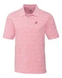 Alabama Crimson Tide Cutter & Buck Advantage Tri-Blend Space Dye Mens Polo Cardinal Red Mannequin