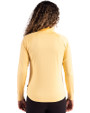 Georgia Tech Yellow Jackets Alumni Cutter & Buck Coastline Epic Comfort Recycled Women’s Quarter Zip Desert Back