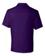 LSU Tigers Cutter & Buck Northgate CB DryTec Short Sleeve Mens Polo College Purple Mannequin Back