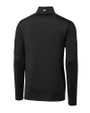 Georgia Bulldogs Cutter & Buck Pennant Sport Half Zip Black Mannequin Back