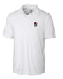 Georgia Bulldogs Cutter & Buck Northgate CB DryTec Short Sleeve Mens Polo White Mannequin