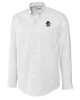 Georgia Bulldogs Cutter & Buck Epic Easy Care Nailshead Mens Long Sleeve Dress Shirt White Mannequin