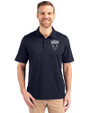 Howard Bison Cutter & Buck Forge Stretch Mens Polo Liberty Navy Front