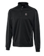 South Carolina Gamecocks Cutter & Buck Men's CB DryTec Edge Half Zip Black Mannequin