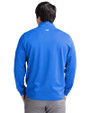 Los Angeles Dodgers 2025 World Series Champions Cutter & Buck Traverse Stretch Eco Quarter Zip Mens Pullover Digital Back