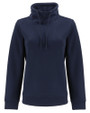 Clique Haven Recycled Womens High Collar Pullover Sweatshirt Dark Navy Mannequin