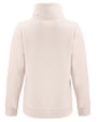 Clique Haven Recycled Womens High Collar Pullover Sweatshirt Fog Mannequin Back