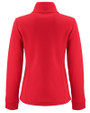 Clique Haven Recycled Womens Quarter Zip Pullover Red Mannequin Back