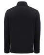 Clique Haven Recycled Mens Quarter Zip Pullover Black Mannequin Back