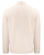 Clique Haven Recycled Mens Quarter Zip Pullover Fog Mannequin Back