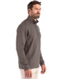 Clique Haven Recycled Mens Quarter Zip Pullover Pistol Side