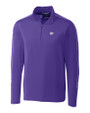 Kansas State Wildcats Cutter & Buck Pennant Sport Half Zip College Purple Mannequin