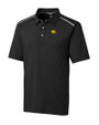 Iowa Hawkeyes Cutter & Buck Mens Fusion Polo Black Mannequin