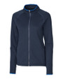 Cutter & Buck Womens Discovery Windblock Jacket Admiral Mannequin