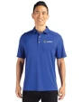 Seafair Cutter & Buck Forge Eco Stretch Recycled Mens Polo Tour Blue Front