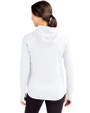 Seafair Cutter & Buck Daybreak Eco Recycled Womens Half Zip Hoodie White Back