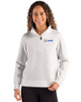 Seafair Cutter & Buck Roam Epic Versatility Recycled Womens Quarter Zip Pullover Solitare Front