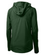 UNC Wilmington Seahawks - Cutter & Buck Adapt Eco Knit Hybrid Recycled Womens Full Zip Jacket Hunter Green Mannequin Back