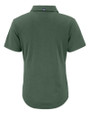 UNC Wilmington Seahawks - Cutter & Buck Forge Eco Stretch Recycled Womens Short Sleeve Polo Dark Hunter Heather Mannequin Back