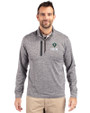 UNC Wilmington Seahawks - Cutter & Buck Stealth Heathered Quarter Zip Mens Pullover Elemental Grey Front