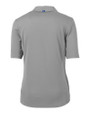 UNC Wilmington Seahawks - Cutter & Buck Virtue Eco Pique Recycled Womens Polo Polished Medium Gray Mannequin Back