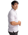 Minnesota Golden Gophers Cutter & Buck Advantage Tri-Blend Space Dye Mens Big and Tall Polo Elemental Grey Side