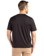 Indiana Hoosiers College Football Playoff 2025 National Champions Cutter & Buck Coastline Eco Epic Comfort Recycled Mens Short Sleeve Tee Black Back