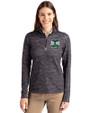 2026 Seattle FIFA World Cup Cutter & Buck Traverse Stretch Eco Camo Print Quarter Zip Womens Pullover Black Front