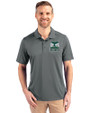 Seattle 2026 Soccer Cutter & Buck Prospect Epic Confidence Recycled Textured Stretch Mens Big & Tall Polo Elemental Grey Front