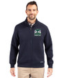 2026 Seattle FIFA World Cup Cutter & Buck Roam Epic Versatility Recycled Full Zip Mens Jacket Navy Blue Front