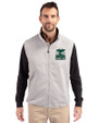 Seattle 2026 Soccer - Cutter & Buck Charter Eco Mens Big & Tall Full Zip Vest Polished Medium Gray Front