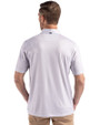 Seattle 2026 Soccer - Cutter & Buck Pike Eco Diamond Dot Print Recycled Mens Big & Tall Polo Polished Medium Gray Back