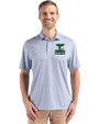 Seattle 2026 Soccer Cutter & Buck Pike Eco Diamond Dot Print Recycled Mens Big & Tall Polo Navy Blue Front