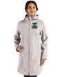 2026 Seattle FIFA World Cup - Cutter & Buck Camano Everyday Stretch Recycled Womens Water Resistant Jacket Polished Medium Gray Front