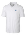 North Carolina Tar Heels Cutter & Buck Northgate CB DryTec Short Sleeve Big & Tall Polo White Mannequin