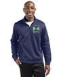 2026 Seattle FIFA World Cup Clique Lift Eco Performance Half Zip Unisex Pullover Navy Front