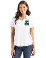2026 Seattle FIFA World Cup - Cutter & Buck Coastline Eco Epic Comfort Recycled Womens Polo White Front