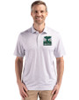2026 Seattle FIFA World Cup - Cutter & Buck Pike Eco Flora Print Recycled Mens Polo Polished Medium Gray Front